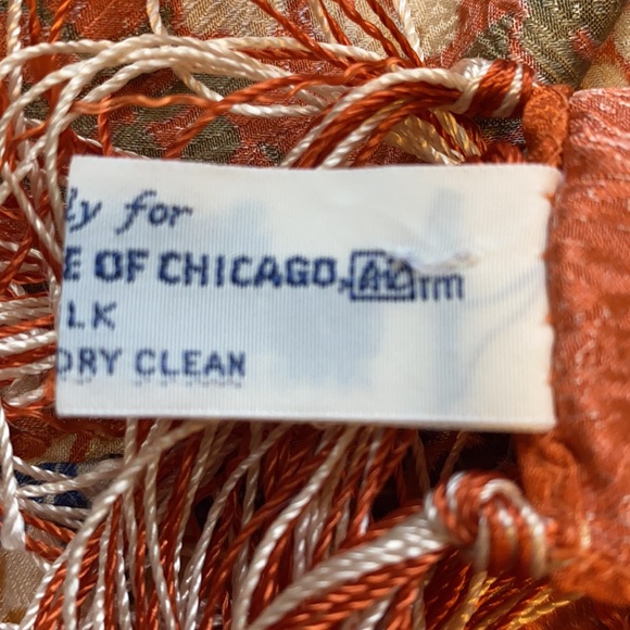 Silk Scarf from the Art Institute of Chicago, NWOT - Picture 3 of 4